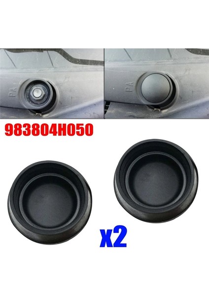 2x Ön Ön Cam Silecek Kolu Somun Kapağı Kapak Cıvata Bıçağı Kol Somun Kapağı Hyundai Için 983804H050 (Yurt Dışından) fiyatları