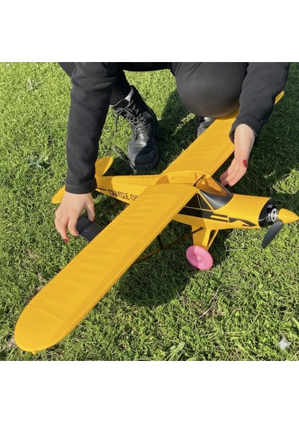 Rc Model Uçak - Crayclecub 1000MM Geniş Kanatlı Pipercub Gövde Kiti (ELEKTRONİK VE KUMANDA HARİÇ) modelleri