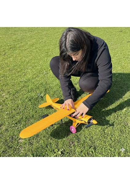 Rc Model Uçak - Crayclecub 1000MM Geniş Kanatlı Pipercub Gövde Kiti (ELEKTRONİK VE KUMANDA HARİÇ) fırsatları