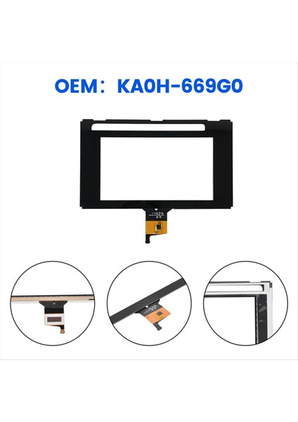 Araba 7 Inç Dijital Navigasyon Mazda Cx5 2015-2018 KA0H-669G0 Için Dokunmatik Ekran Değiştirme (Yurt Dışından) fırsatları