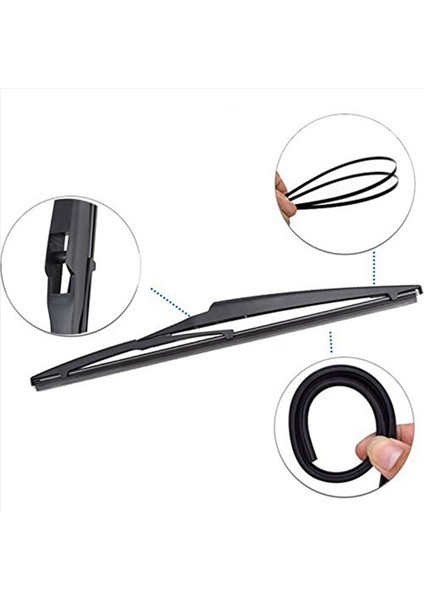 Kia Soul 2006-2016 Için Kia Sorento 2010-2015 Için Blade ile 12X Arka Ön Cam Silecek Kolu 988152P000 (Yurt Dışından) indirimleri