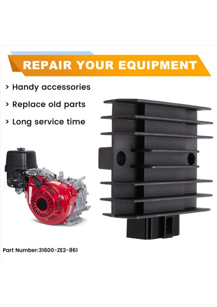 Honda Gxv 270 340 390 GX160 GX200 Motosiklet Aksesuarları Için 31600-Z2-861 Motosiklet Doğrultucu Voltaj Regülatörü (Yurt Dışından) indirimleri