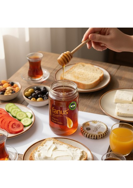 Organik Çiçek Balı 850 gr