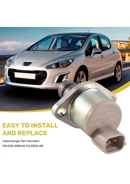Peugeot Mazda Nissan Mitsubish Ford Opel 294200-0360 6C1Q-9358-AB Için Yakıt Pompası Basınç Emme Kontrol Vanası Scv (Yurt Dışından) indirimleri