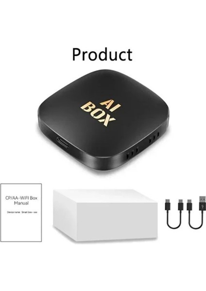 Kablosuz Carplay Aı Box Android 13 – 16GB Hafıza, Youtube & Netflix Destekli fiyatları