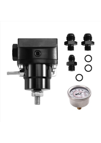 An8 Yakıt Enjekte Regülatörü Boost Guıge Yakıt Basınç Regülatör Kiti Basınçlı Yakıt Regülatörü (Yurt Dışından)