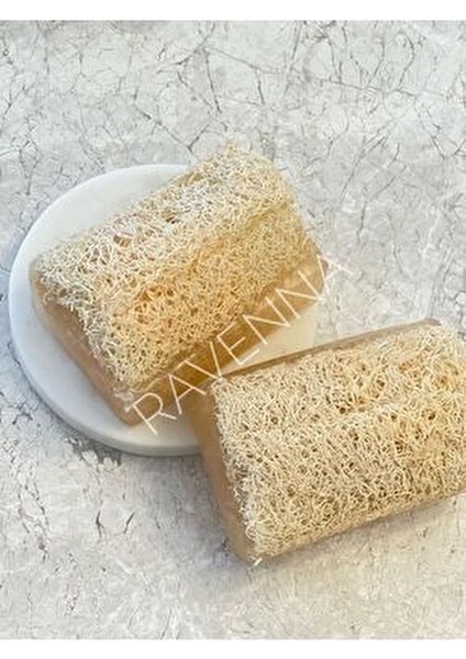 Doğal Kabak Lifli El Yapımı Pirinç Sabunu Ferah Koku 130 g Cilt Arındırıcı fırsatları