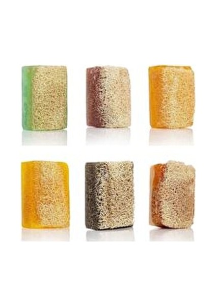 Doğal Kabak Lifli El Yapımı Pirinç Sabunu Ferah Koku 130 g Cilt Arındırıcı