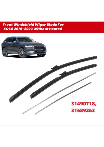 1set Araç Ön Ön Cam Silecek Yıkayıcı Bıçak Kiti 31689263 31490718 Volvo XC60 2018-2020 Silecek Bıçağı Koruma Şeridi (Yurt Dışından) indirimleri