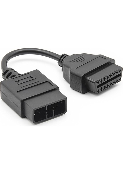 Subaru 9 Pin Kablosu Için Obd1 - Obd2 16 Pin Kurşun Diyagnostik Arayüz Kablosu 9 Pin Obdıı Uzatma Kablosu Kurşun Obd 2 (Yurt Dışından)