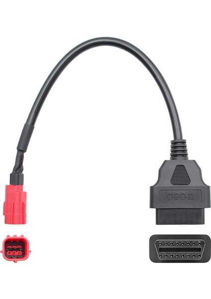 5x 6 Ila 16 Pin Motosiklet Obd Adaptörleri Obd2 Honda Yamaha Suzuki Benelli Için Diyagnostik Kablo Uzatma Konektörleri (Yurt Dışından) fırsatları