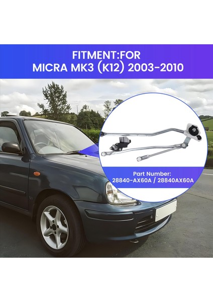 28840-AX60A Araba Ön Cam Silindir Nissan Micra Mk3 (K12) 2003-2010 Için (Yurt Dışından) fırsatları