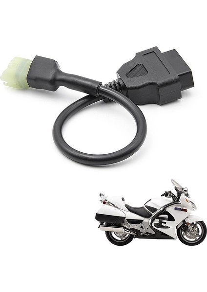 Obd2 Ila 4 Pin Teşhis Adaptör Kablosu Motosiklet Arızası Algılama Parçaları Honda Motosikletler (Yurt Dışından) fiyatları