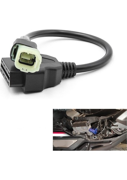 Obd2 Ila 4 Pin Teşhis Adaptör Kablosu Motosiklet Arızası Algılama Parçaları Honda Motosikletler (Yurt Dışından) fırsatları