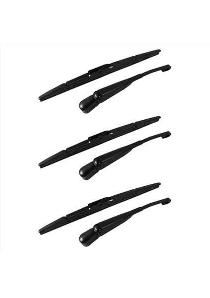 3x Arka Ön Cam Silecek Kolu-Honda Crv Cr-V 2012-2016 76720-T0A-003 Için Arka Ön Cam Silecek Kolu Bıçağı Seti (Yurt Dışından)