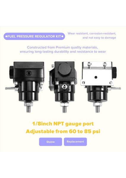 An8 Yakıt Enjekte Regülatörü Boost Guıge Yakıt Basınç Regülatör Kiti Basınçlı Yakıt Regülatörü (Yurt Dışından) indirimleri