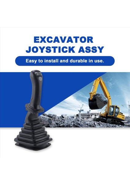 3 Düğmeler Ekskavatör Joystick Assy Daewoo Doosan Için Toz Kapağına Sahip Dişli Dişliler DX150 215 225 300 370-9C Sol (Yurt Dışından) fırsatları