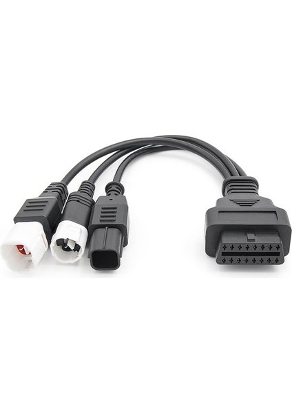 Yamaha Için 3pin/4pin Honda 6pin Motosiklet Obd Teşhis Kanbus Konnektör Kablosu Obd2 3 In1 Fiş Kablo Adaptörü (Yurt Dışından) fiyatları