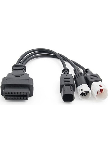 Yamaha Için 3pin/4pin Honda 6pin Motosiklet Obd Teşhis Kanbus Konnektör Kablosu Obd2 3 In1 Fiş Kablo Adaptörü (Yurt Dışından) indirimleri