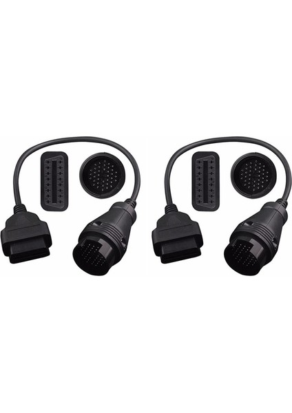 Benz MB Için 2x 38 Pin - 16 Pin Obd2 Obd Iı Obd Iı Teşhis Adaptör 38 Pın Obd 38PIN Konnektörü (Yurt Dışından)