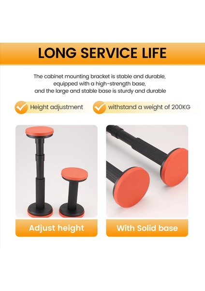 Tek Soket Yuvarlak Kafaları Destek Banyo Dolabı Kurulum Yükü Yatak Ayarlanabilir Kaldırma ve Sabitleme Aracı (Yurt Dışından) indirimleri