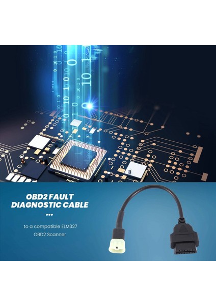 6 Pin - Obd 16 Pin Adaptör Obd2 Ktm Duke Rc Için Obd2 Hata Diyagnostik Kablosu 2011 - 2017 Motosikletler (Yurt Dışından) modelleri