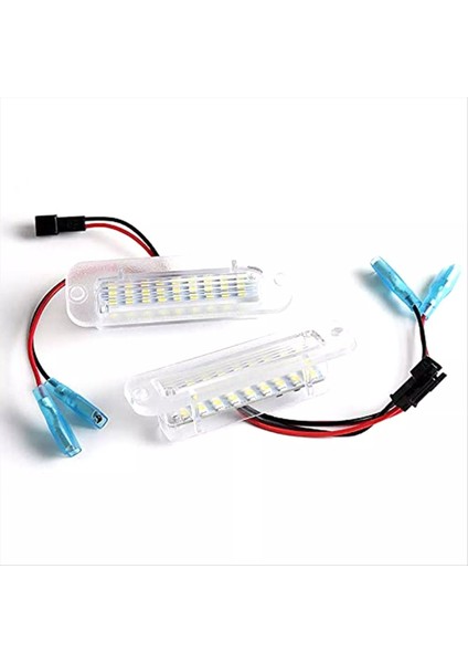 2pcs Beyaz 6000K Plaka Plaka Işıkları Mercedes Benz G500 G550 G55 Amg W463 4638200356 (Yurt Dışından) modelleri