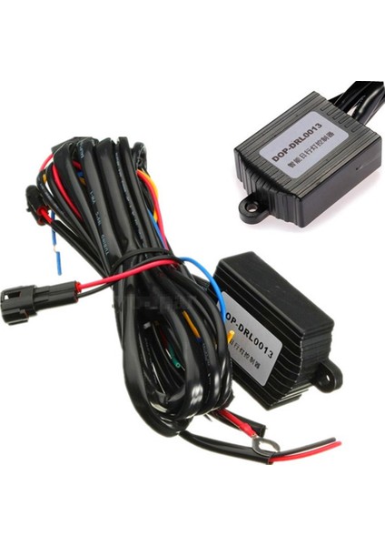 Drl Denetleyici Araba LED Gündüz Koşu Işığı Rölesi Kablo Dimmer Dimmer Açık/kapalı 12V Sis Bağlantı Denetleyicisi (Yurt Dışından) modelleri