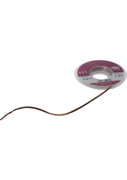 2pcs 2 0mm Lehim Fitil Sökücü Desoldering Örgü Tel Emer Kablosu Akı Akısı (Yurt Dışından) modelleri