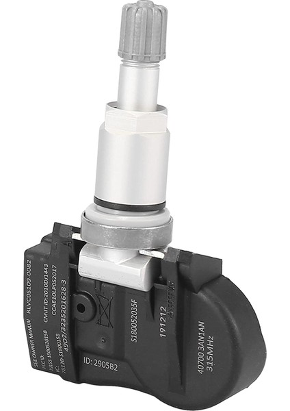 1pcs 315MHZ Tpms Lastik Basınç Sensörü 40700-3AN1B Infiniti Ex Fx G M Q40 Q60 Q70 Nissan 370Z Juke Yaprağı Sentra Versa (Yurt Dışından) modelleri