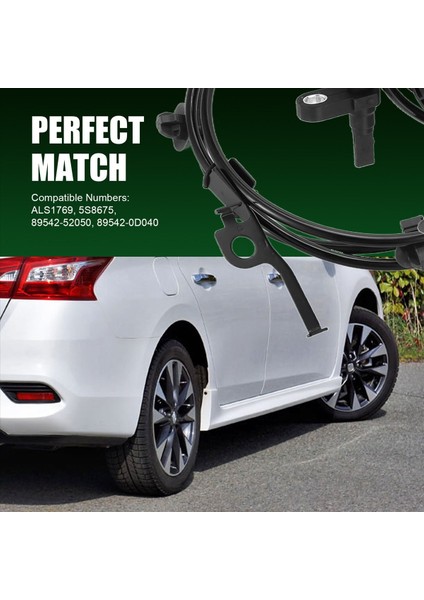 Abs Tekerlek Hız Sensörü Ön 9542-52030 8954252030 ALS1769 5S8675 Toyota Yaris Scion Xd Vıos 1 5l 2006-2012 (Yurt Dışından) indirimleri