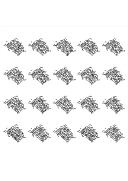 Bisiklet Tekerlek Yatak Çelik Topları Yedek 5mm Çapı 2000 Pcs (Yurt Dışından)