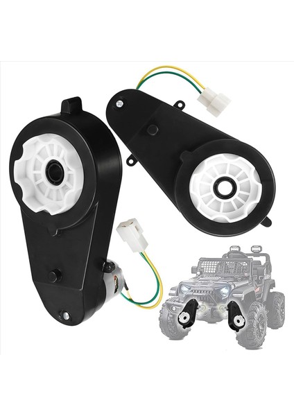 24V Çocuklar Araba Şanzımanı Binicilik 24V 40000RPM Motor 4pcs Elektrikli Motor Şanzıman Motosiklet Hızlı RS555 Trıp Motor (Yurt Dışından) modelleri