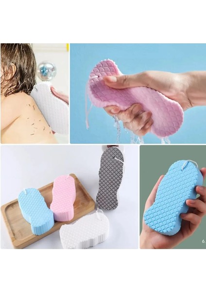 Banyo Ölü Deri Sökücü - Masaj Süngeri ve Vücut Duş Süngeri - Cilt Temizleyici - Yoğun Peeling Fırçası - Bebek Süngeri modelleri
