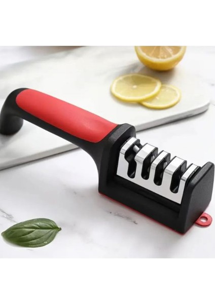 4 Aşamalı Bıçak & Makas Bileme Aleti -Kaymaz Tabanlı fiyatları