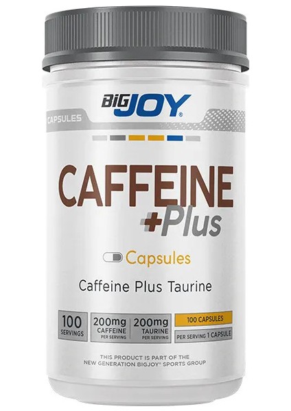 Caffeine Plus 100 Kapsül 100 Porsiyon Kafein