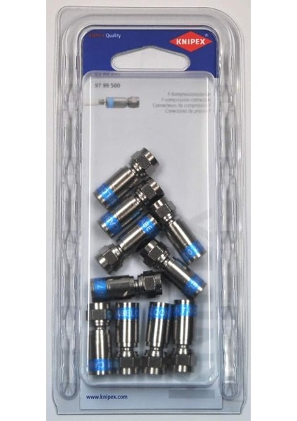 F-Kompresyon Fişi Her Biri 10 Adet, Blister Ambalajda, 97 99 500