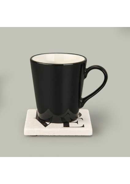 Kitchen Love Taş Bardak Altlığı - Renkli - 10X10 cm fiyatları
