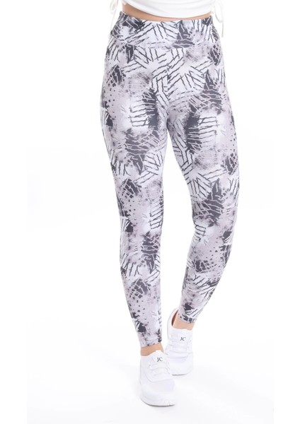 Kadın Beli Lastikli Dijital Baskılı Toparlayıcı Tayt fiyatları