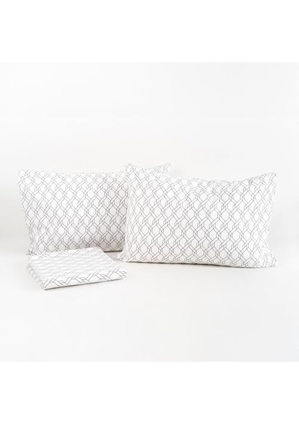 | Mix & Match | Limoges |%100 Pamuklu Çift Kişilik Çarşaf Seti Beyaz fiyatları