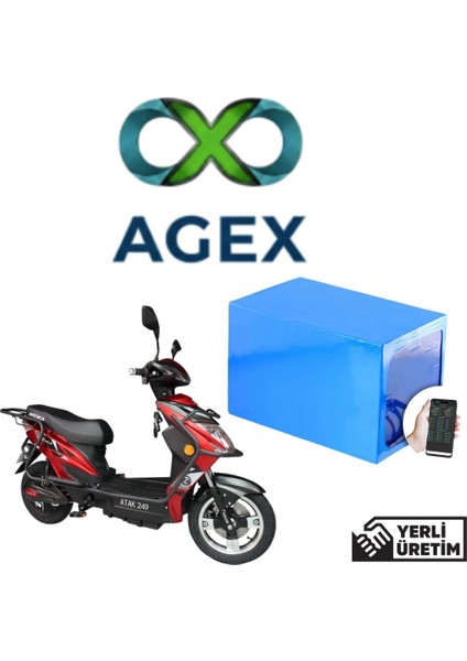 Arora Atak 249 60 Volt 24 Ah Lifepo4 Batarya