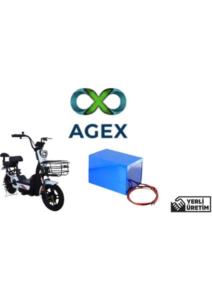 Motolüx F7 48 Volt 18 Ah Lifepo4 Batarya