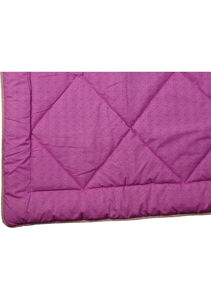 Polycotton Fırçalı Çk 195X215 Fuşya-Gül Kurusu