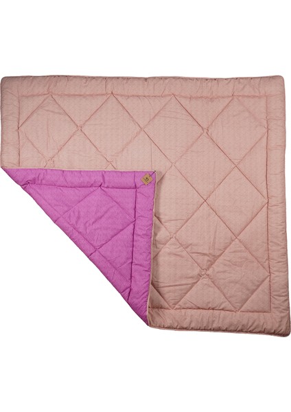 Polycotton Fırçalı Çk 195X215 Fuşya-Gül Kurusu