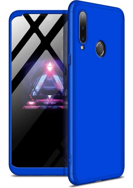 A20S Için Kılıf Dip 360 Protective Mavi [ A20S ile Uyumlu Kılıf - Mavi]