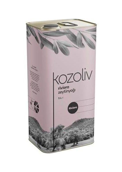 Yemeklik Zeytinyağı Riviera 5 Lt