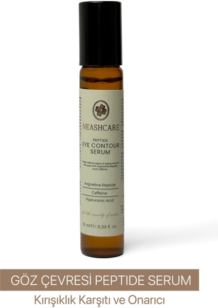 Onarıcı Göz Çevresi Peptide Serum 10 ml
