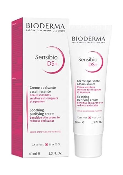 Bioderma Sensibio Ds+ Cream Hassas Ciltler Için Yağlı Pullanma ve Kızarıklık Karşıtı Yatıştırıcı Bakım Kremi 40 ml modelleri