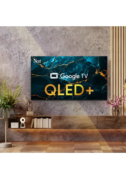 YE-75JFSG8 75" 190 Ekran Uydu Alıcılı 4K Ultra HD Google QLED TV