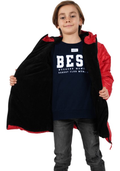 İçi Kürklü Su ve Rüzgar Geçirmez Erkek Çocuk Mont fiyatları